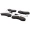 Centric Parts METALLIC BRAKE PAD W/SHIMS 102.1487 - alternate 2